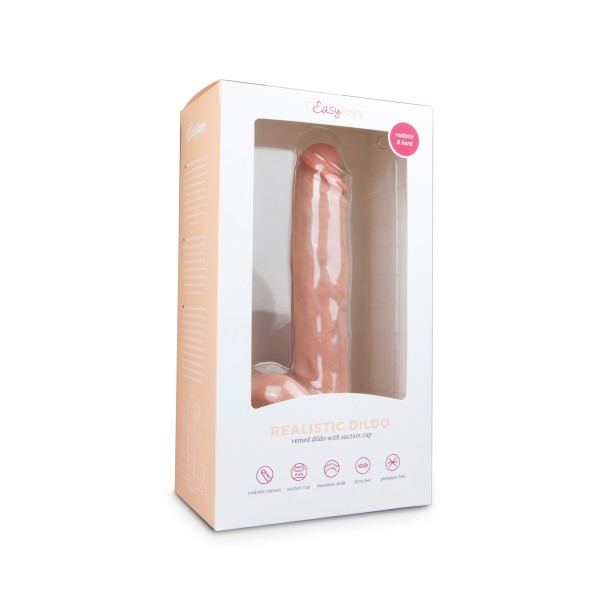 Dildo met zuignap 21 x 4.8cm Stoel