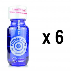 Potent Blue Potent Odorizzante per ambienti senza colore 22ml x6