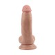 Dildo Fashion Dude gebogen met zuignap 14 x 3.7cm