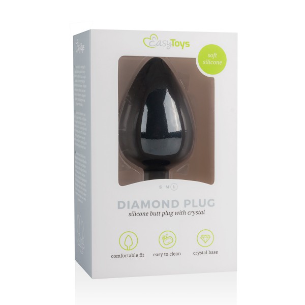 Black Diamond Jewel Plug 8 x 4cm