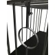 Removable metal BDSM cage