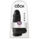 Gode CHUBBY 18 x 7.6 cm Noir