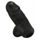 Dildo Chubby schwarz 18 x 7,6cm