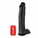 Dildo XXL King Cock 35 x 8 cm Noir