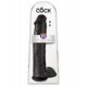 Dildo XXL King Cock 35 x 8 cm Noir