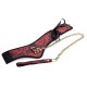 Red SCANDAL Leash Collar