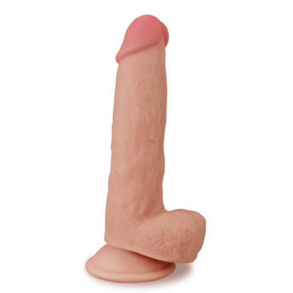 PELE DE dildo realista 16 x 4 cm