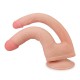 Dubbele Dildo SkinLike 18 x 3,5 cm