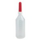 Flasche mit Sauger 1 L - Weiches Mundstück 9 x 2.8cm