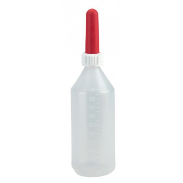 Bottle with teat 1 L - Soft tip 9 x 2.8cm