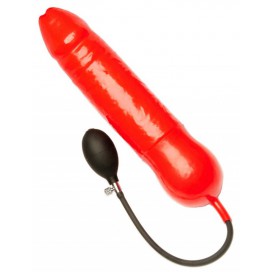 MK Toys Gode gonflable Couleur rouge 30 x 7cm