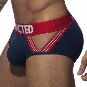 Addicted SUPER BULK 2.0 Navy Padded Brief