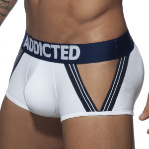 Addicted SUPER BULK 2.0 Padded Boxer Brief White