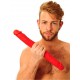 Double Stretch dildo N°33 42 x 5cm rood