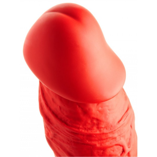 Dubbele Stretch Dildo N°77 62 x 6.2cm Rood