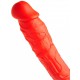 Doppeldildo Stretch N°77 62 x 6.2cm Rot