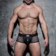 Boxer Bottomless MESH MIXED Black