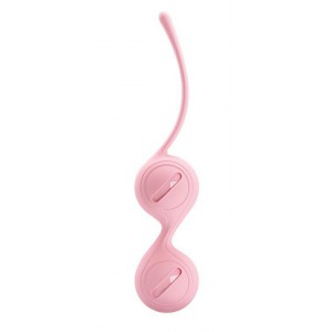 Pretty Love Palline da geisha rosa stringate - 3,4 cm