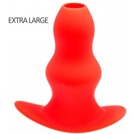 MK Toys Plug Tunnel STRETCH Rouge 16 x 7.5 cm Extra Large