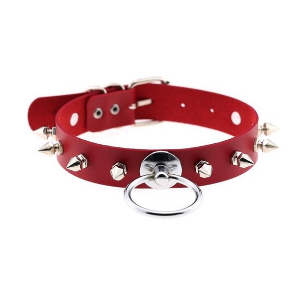 Collar Saskia - Rojo