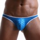 Blue Stripe transparent thong