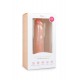 Dildo met zuignap 19 x 4.3cm Stoel