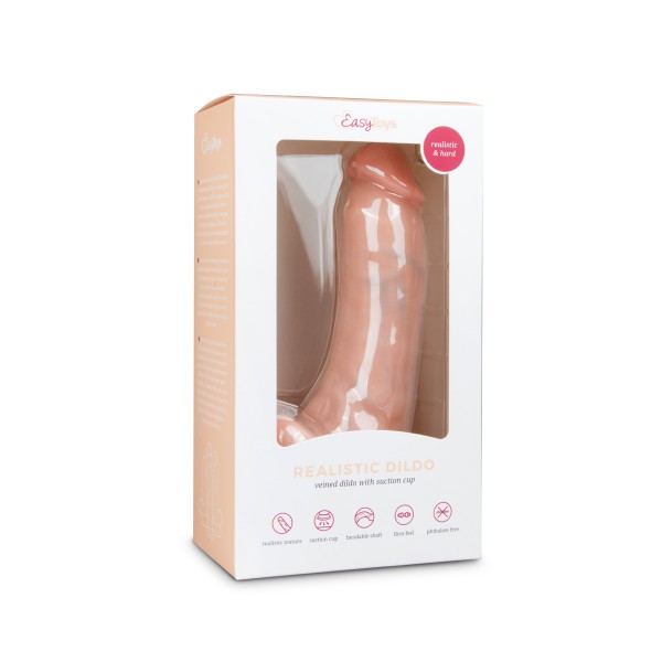 Dildo realistico con palline 15 x 5,5 cm