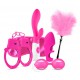 Coffret coquin I Love Pink Gift - 6 pièces
