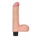 Vibrierender Dildo mit Real Soft Stipendien 14 x 4cm