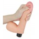 Vibrierender Dildo mit Real Soft Stipendien 14 x 4cm