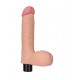 Dildo vibrante con borsetta Real Soft 14 x 4 cm