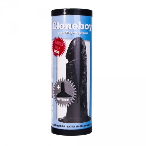 Cloneboy kit for black dildo + suction cup