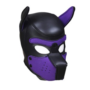 Kinky Puppy PUPPY Neoprene Hood Purple