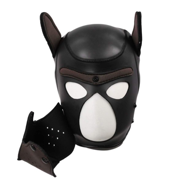 Passamontagna PUPPY in neoprene marrone