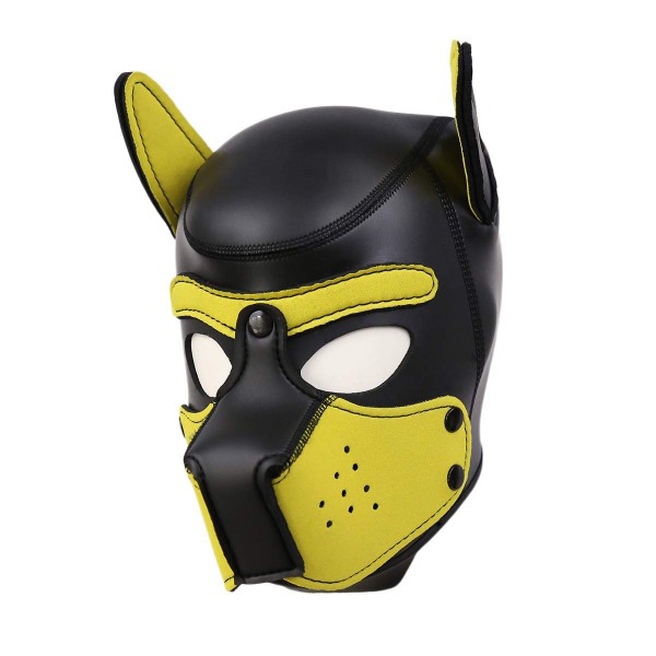 Cappuccio PUPPY in neoprene giallo