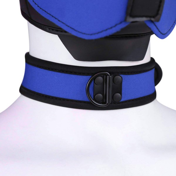 Collar de neopreno azul