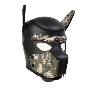 Kinky Puppy PUPPY Neoprene Camouflage Hood