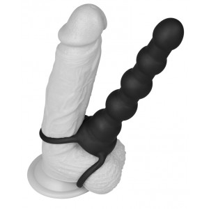 LoveToy Double Penetration Vibrating ROCK BALLED 15 x 2.8 cm