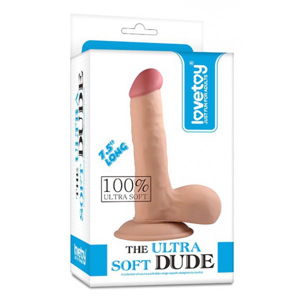 Consolador SOFT DUDE 13 x 3,4 cm