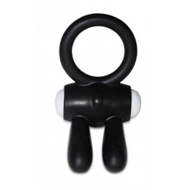 LoveToy Power Clit Rabbit Vibrationsring - Schwarz