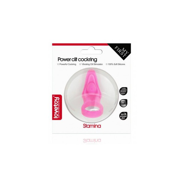 Power Clit Vibrating Ring STAMINA - Pink