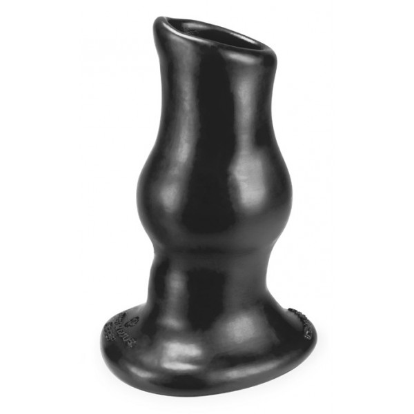 Plug Pig-Hole Deep Large 18 x 9cm Black