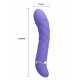 Vibrator Truda 19.5 x 3.5cm - Purple