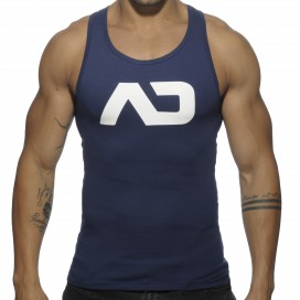 BASIC Tank Top Navy Blue