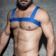 AD FETISH Basic Elastic Harness Blue