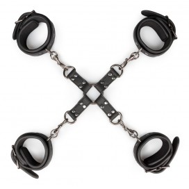 Set of 4 handcuffs with cross