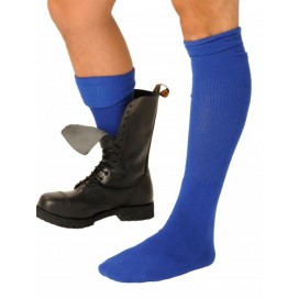 Blue Boot Socks