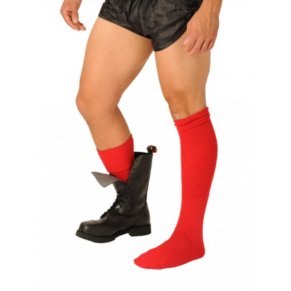 Red Boot Socks