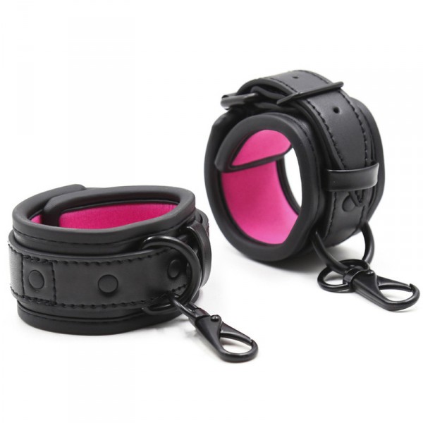 Black-Pink handcuffs