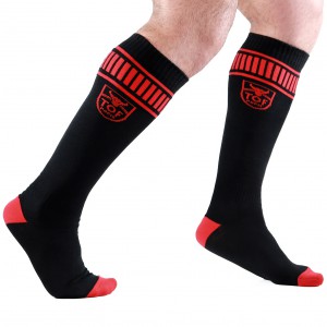 TOF Paris FOOTBALL SOCKS Black-Red